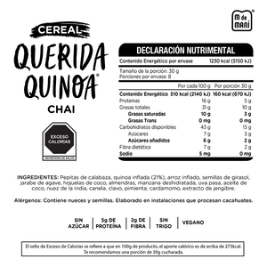 Querida Quinoa Chai - 240 g