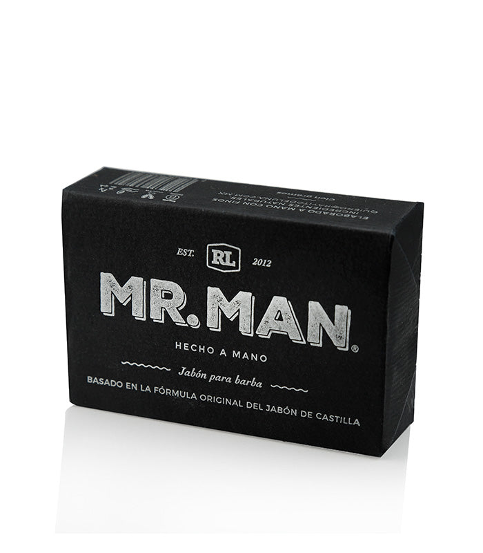Mr. Man - Jabón de Barba Rasurado 100 g