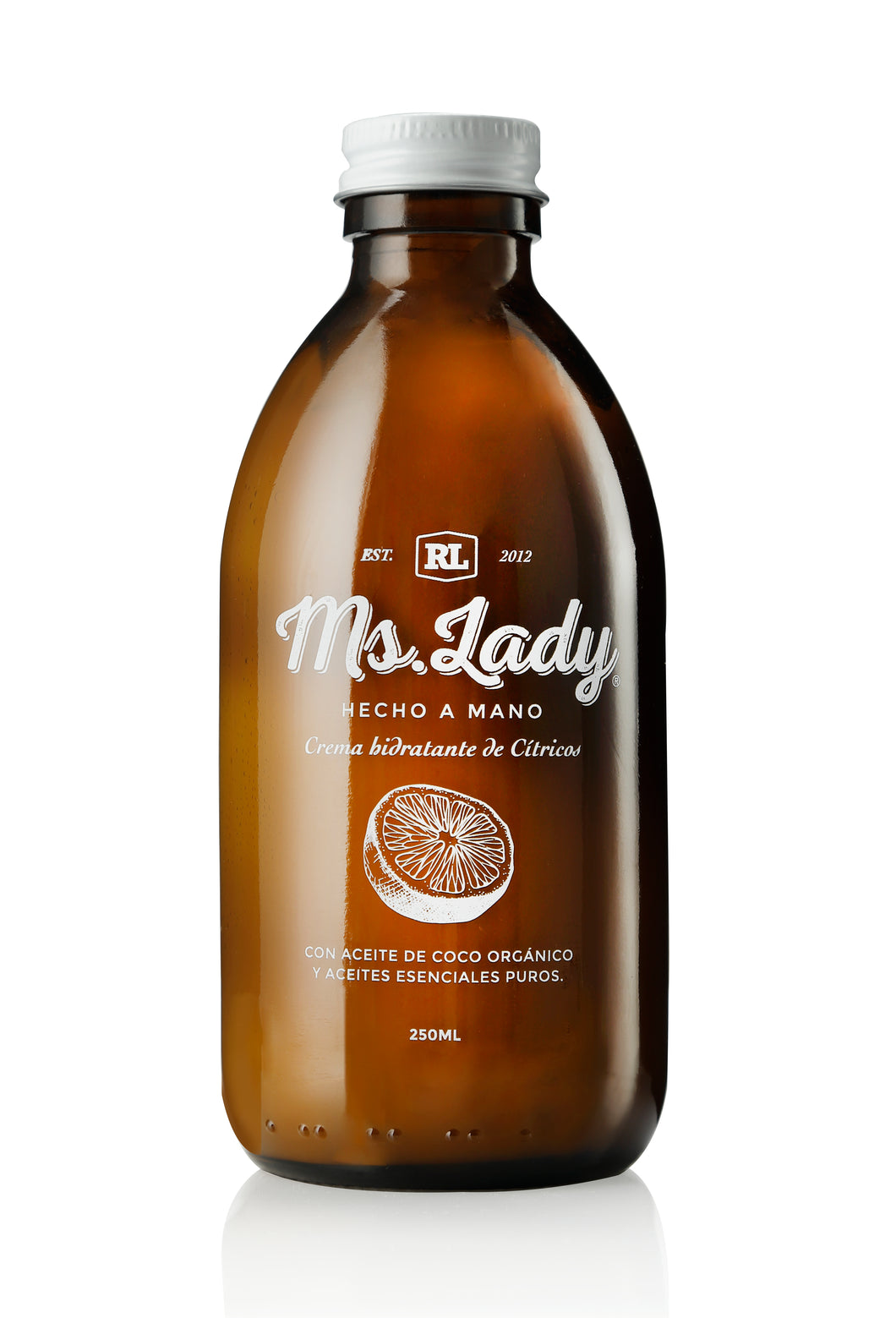 Ms. Lady - Crema Hidratante de Cítricos 250 ml