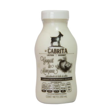 Yogurt de cabra - manzana 250ml