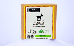 Queso Untable de Cabra, Chipotle - 150 g